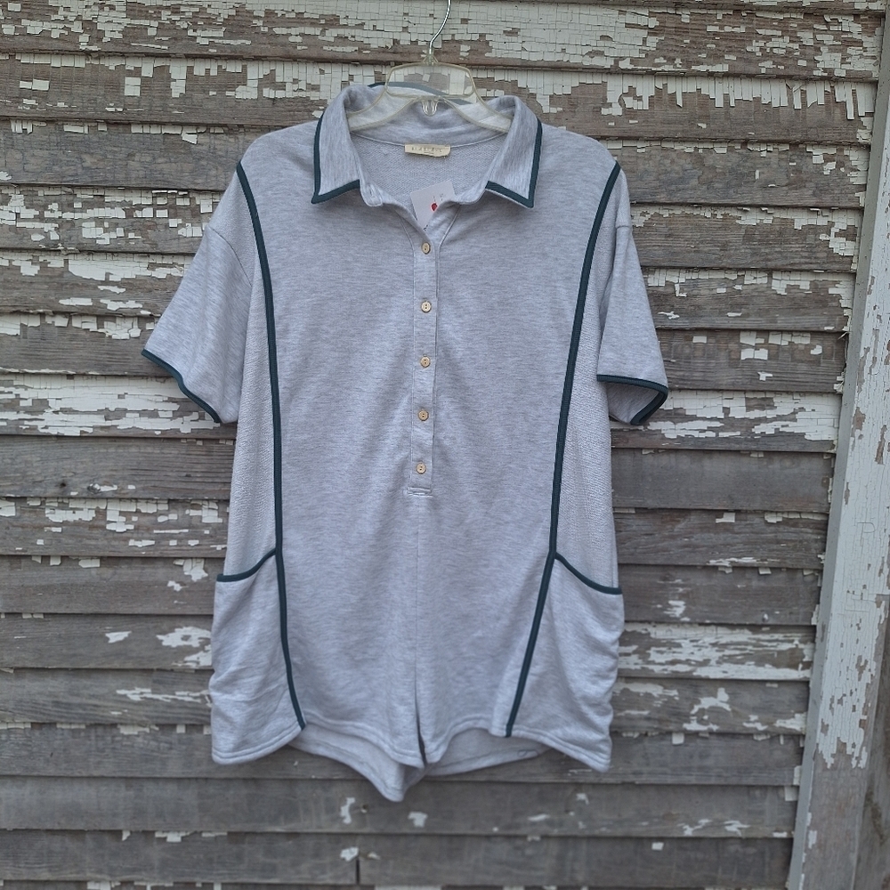 🌟 Illa Illa Shorts Romper Size Large NWT